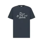 Dior x Hylton Nel Cotton Jersey T-Shirt Navy
