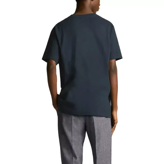 Dior x Hylton Nel Cotton Jersey T-Shirt Navy - Image 3
