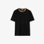 Burberry - Check Trim T-shirt L
