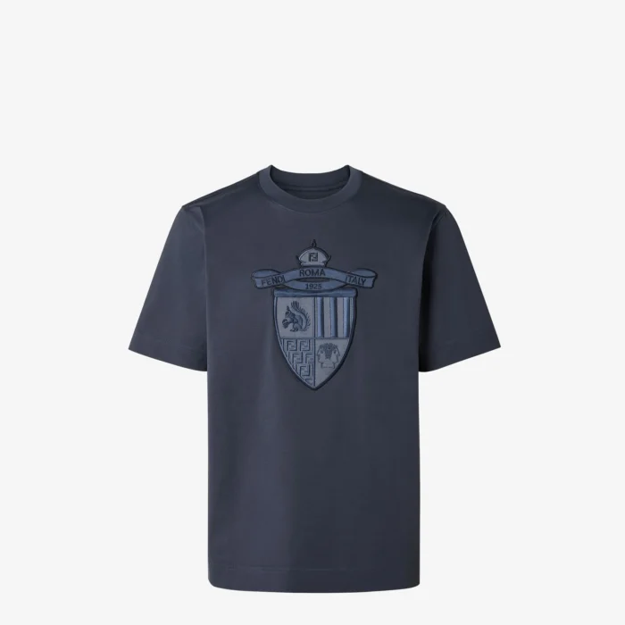 T-shirt en coton noir Fendi - Image 1