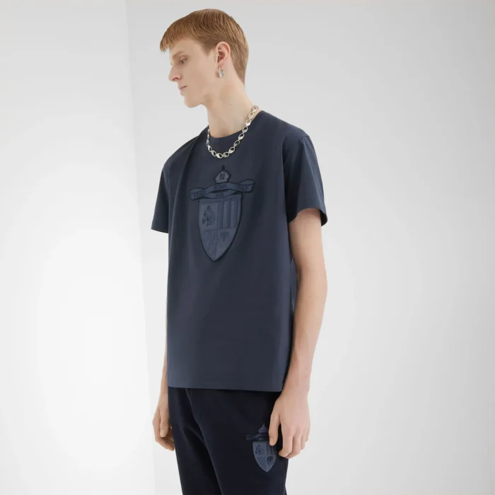 T-shirt en coton noir Fendi - Image 2