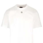 T-shirt en coton noir Fendi
