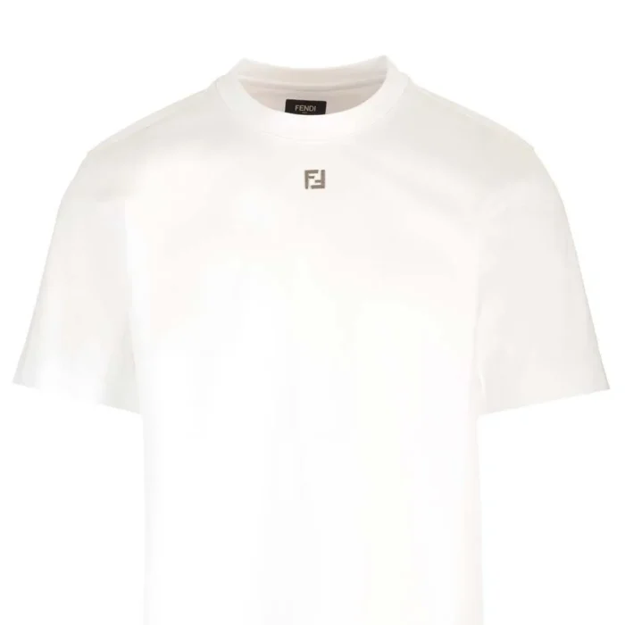 T-shirt en coton noir Fendi - Image 1