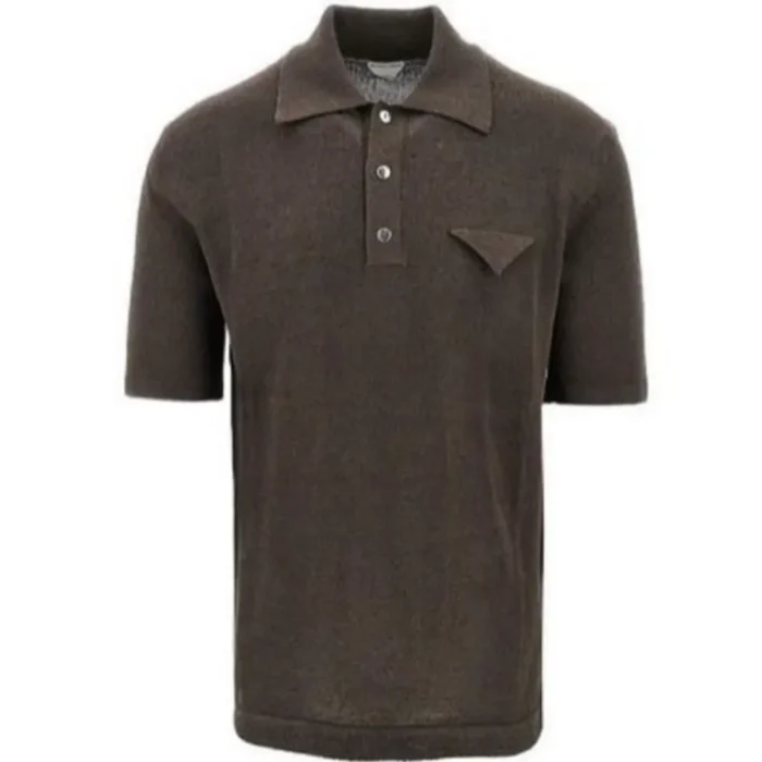 Linen Polo Shirt - Image 1