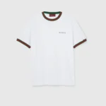 COTTON JERSEY T-SHIRT WITH EMBROIDERY