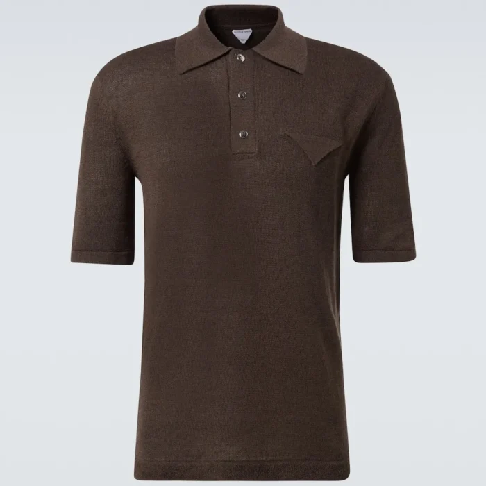 Linen Polo Shirt - Image 4