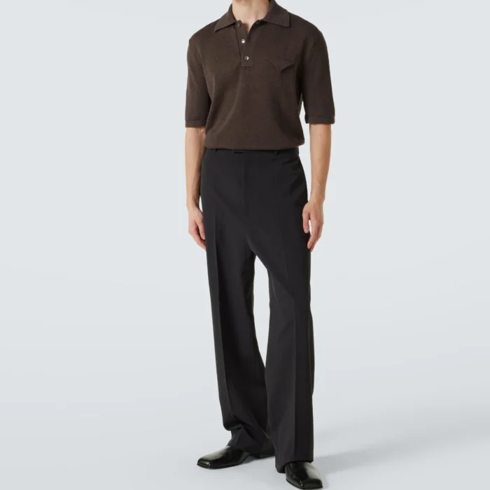 Linen Polo Shirt - Image 3