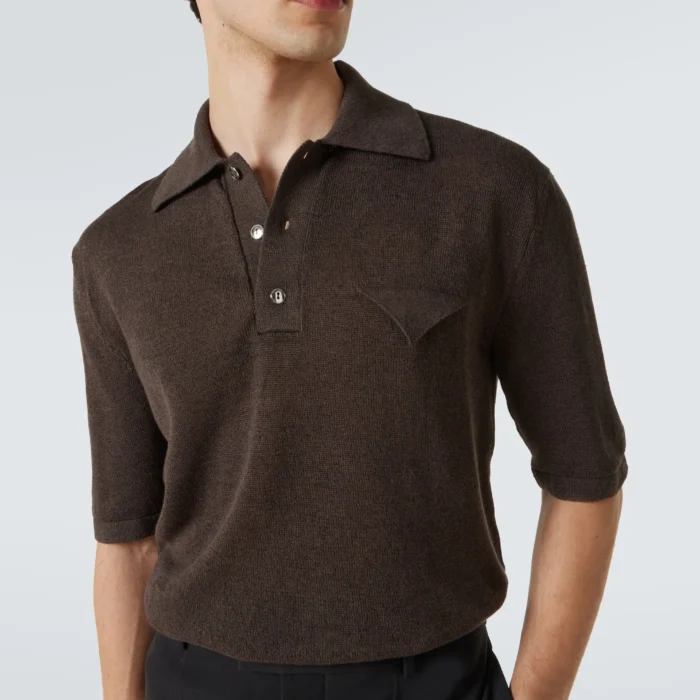 Linen Polo Shirt - Image 2