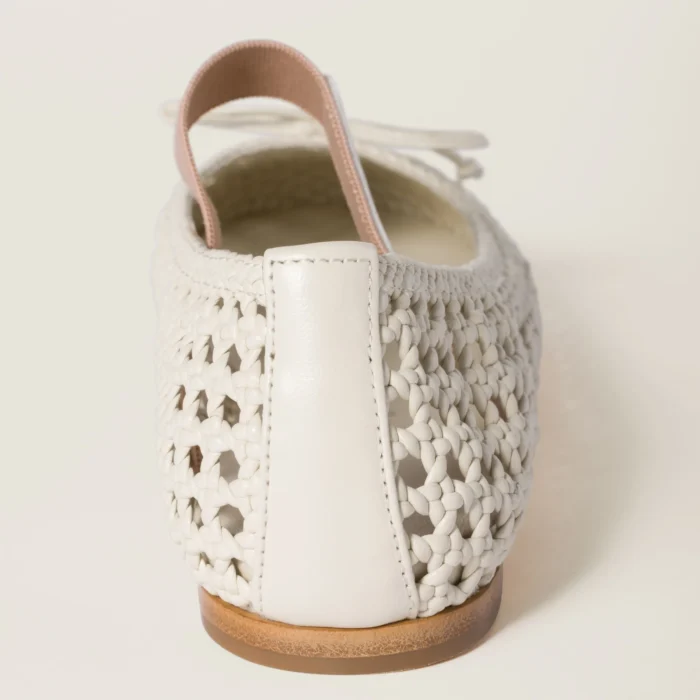 Woven Nappa leather Ballerinas - Image 4