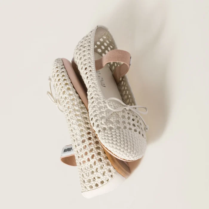 Woven Nappa leather Ballerinas - Image 2