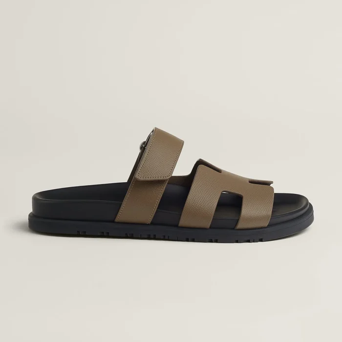 Techno-sandal in Epsom calfskin - Image 4