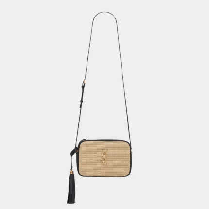 Saint Laurent YSL Bo Mng Lou M Raffia Kathma