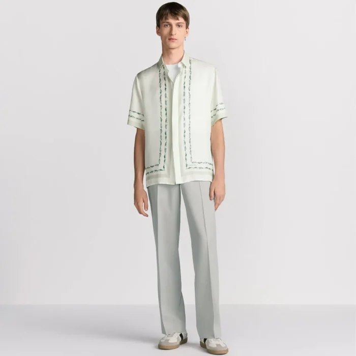 Couture Lily of the Valley Short-Sleeved Shirt - Image 2