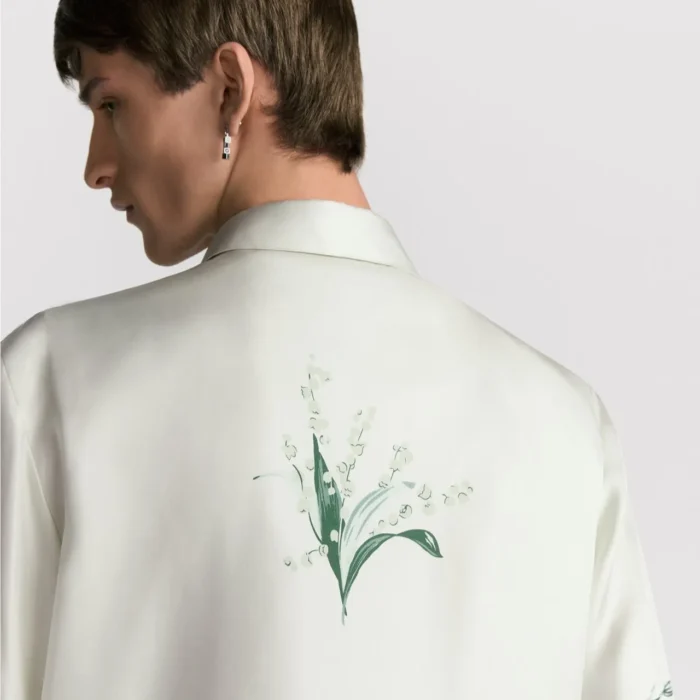 Couture Lily of the Valley Short-Sleeved Shirt - Image 3
