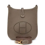 Hermes Etoupe Taurillon Bag