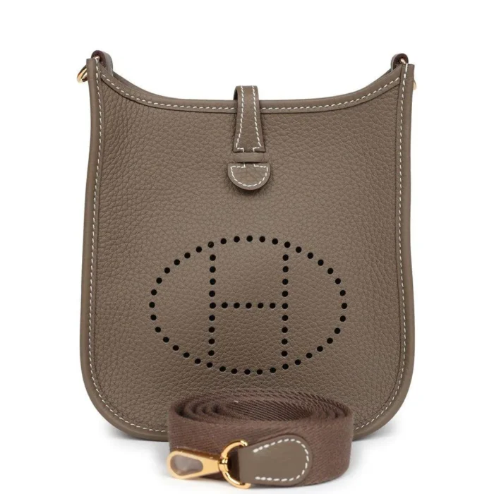 Hermes Etoupe Taurillon Bag - Image 1