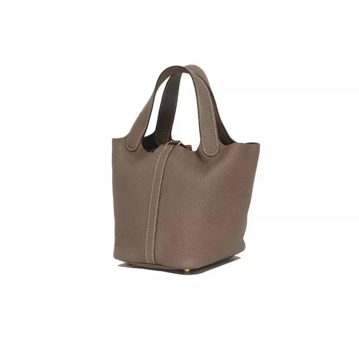Ladies Handbag Female Bucket Bag Vegetable Basket Shoulder - Image 3