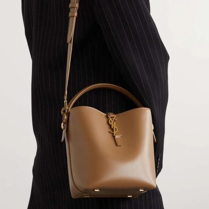 SAINT LAURENT Small Le 37 Bucket Bag - Image 2