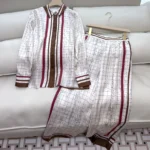 Embroidered Silk-Twill Setup