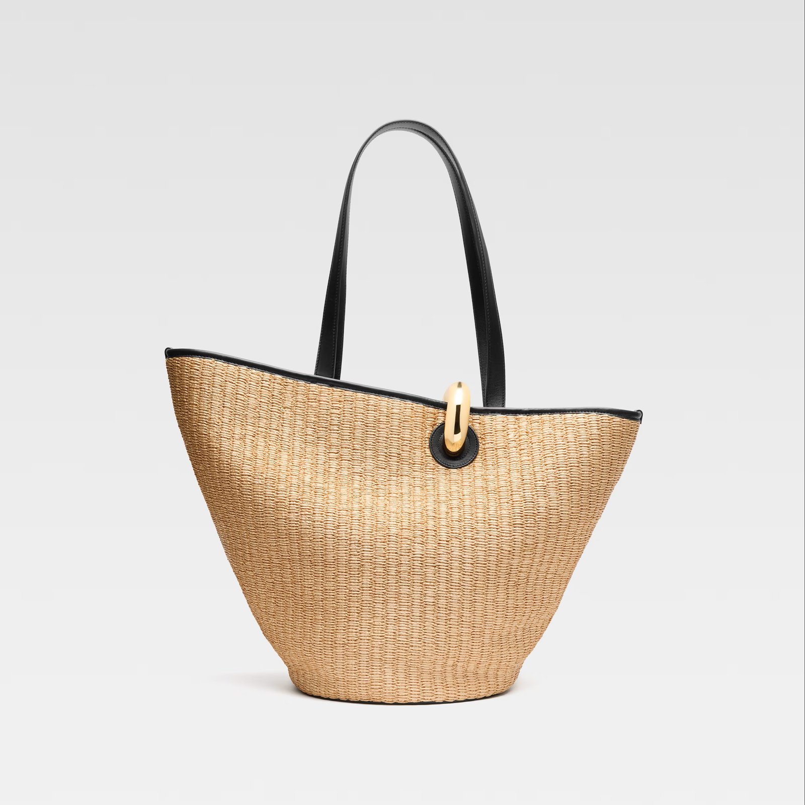yy Le Bambola Faux Raffia Bucket bag - Multi colored - Image 1
